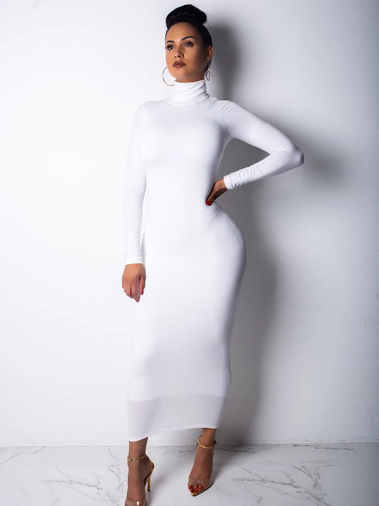 Robe manches hiver