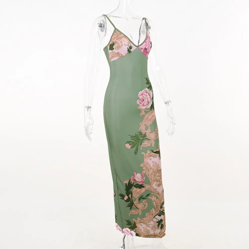 Robe bustier fleurie