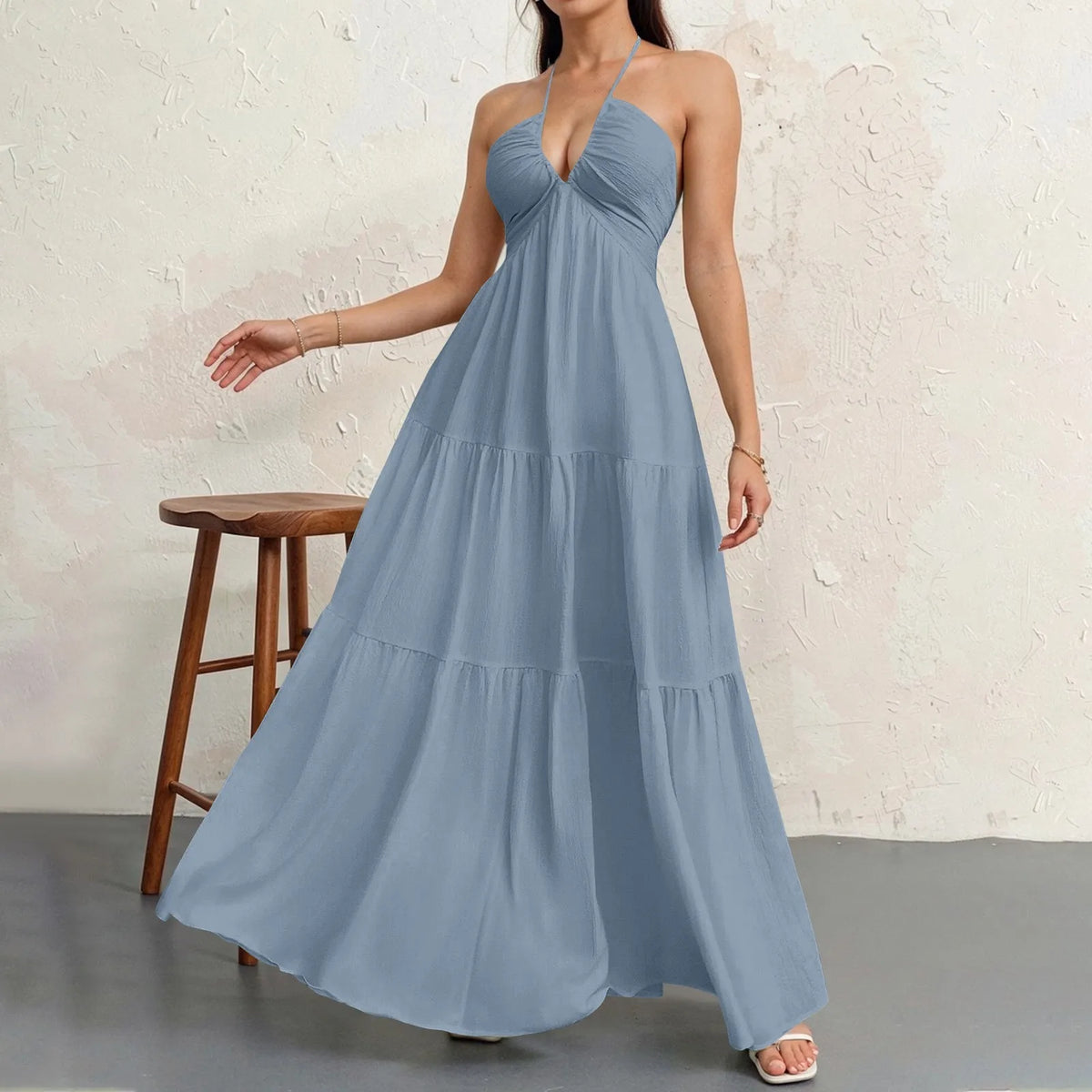 Robe été bretelles