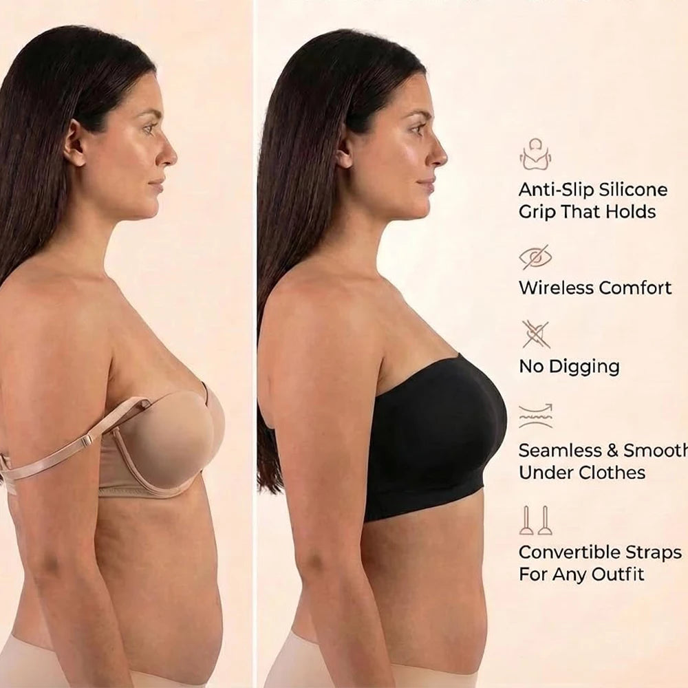 Wireless Plus-Size Bandeau