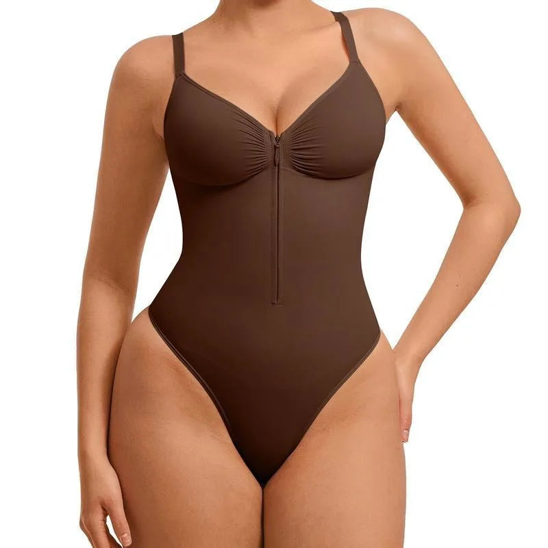 Body gainant zippé