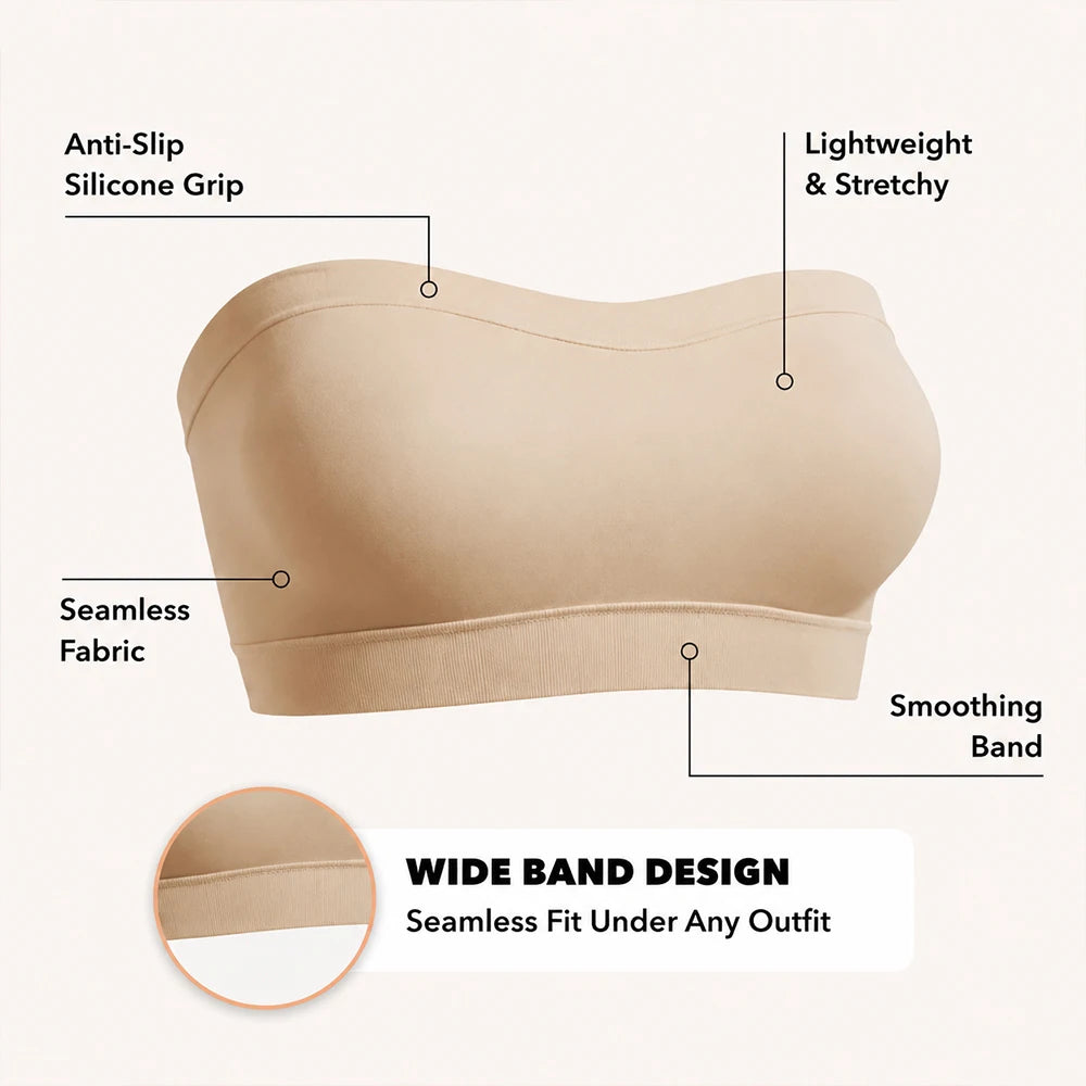 Wireless Plus-Size Bandeau