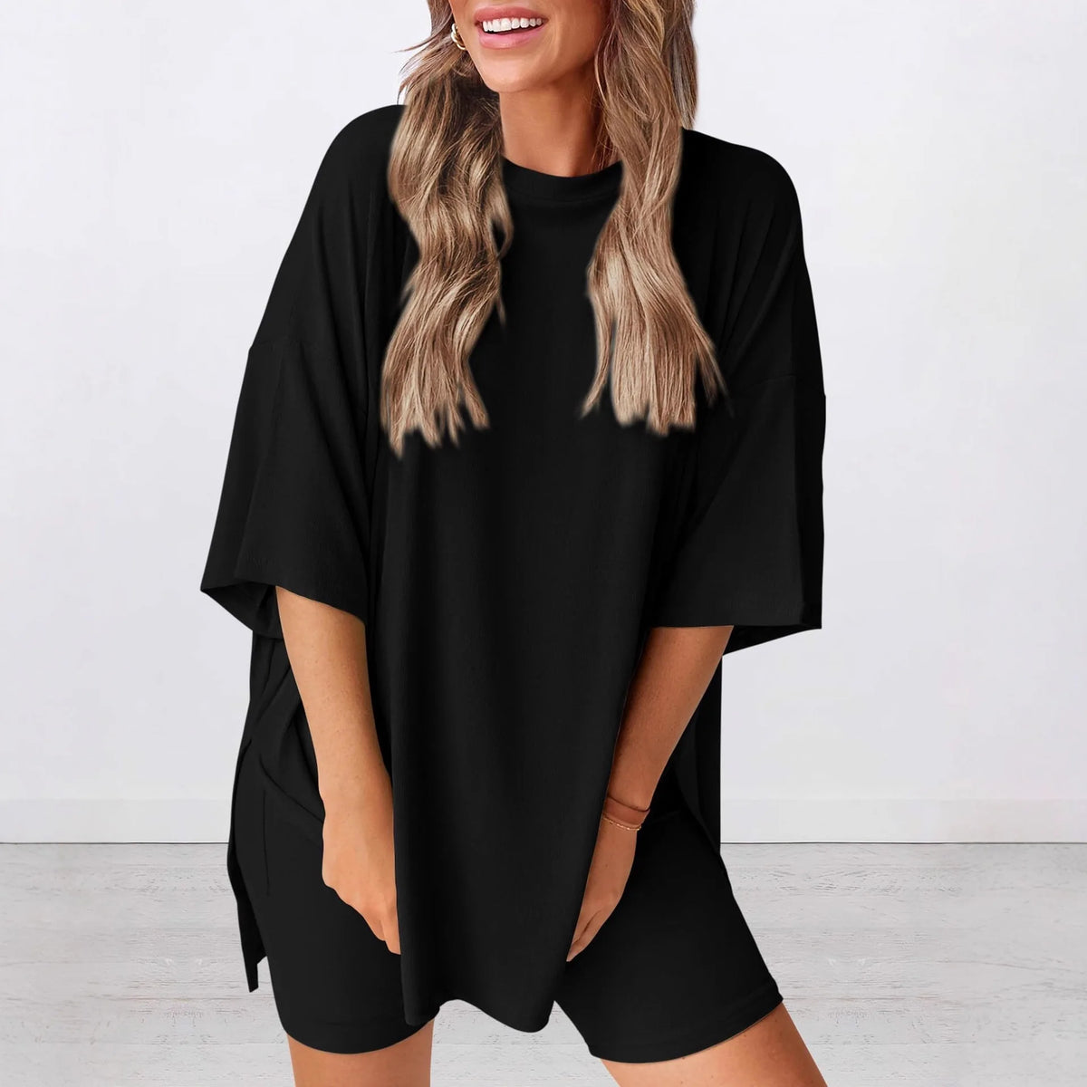 Ensemble loungewear crewneck