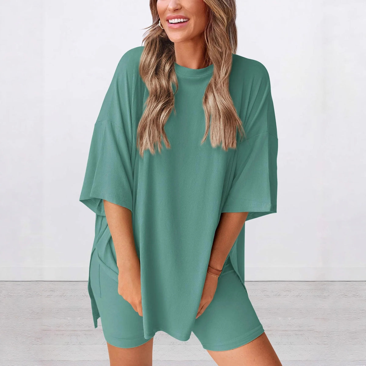 Ensemble loungewear crewneck