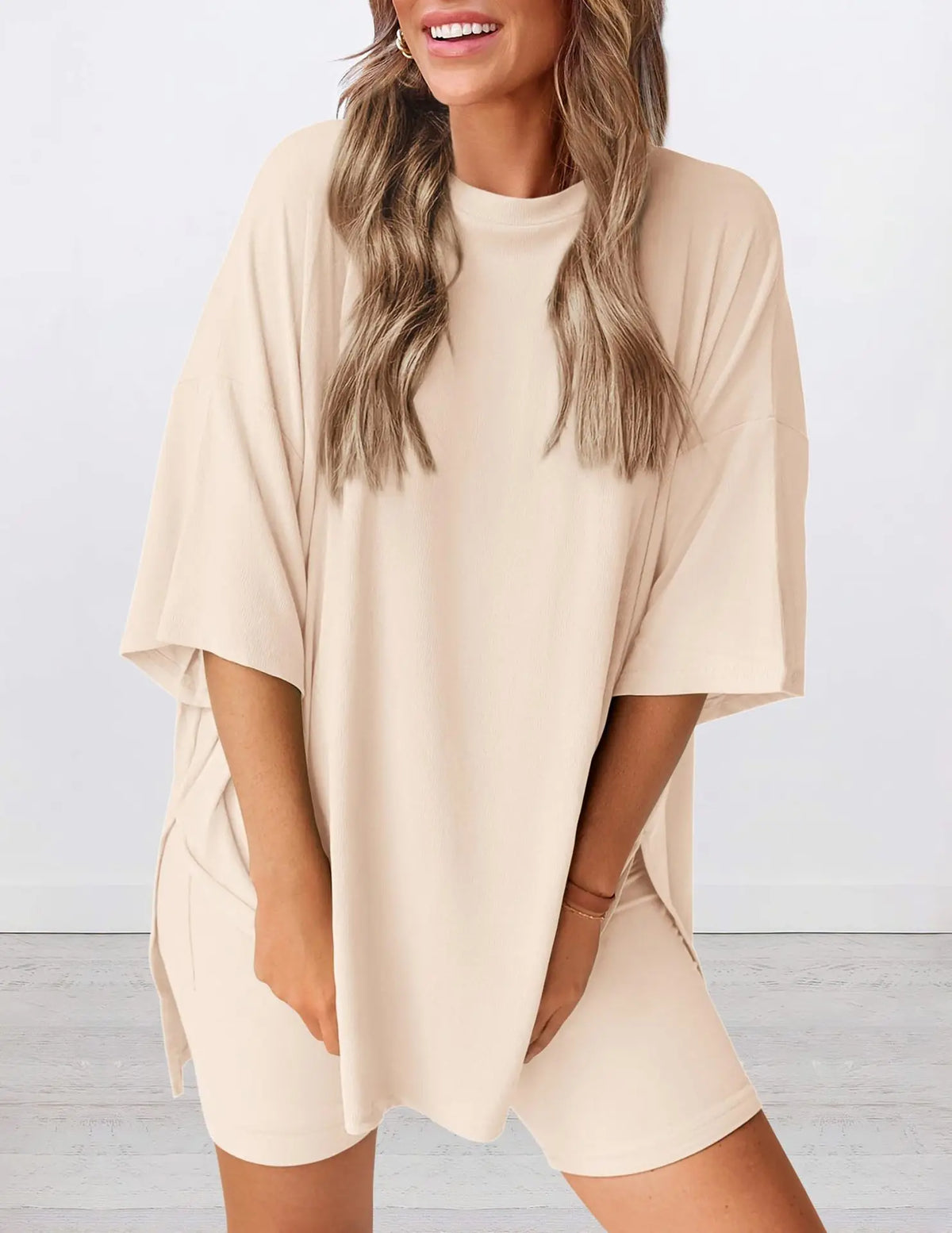 Ensemble loungewear crewneck