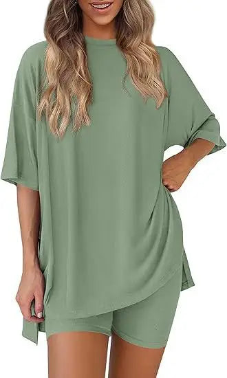 Ensemble loungewear crewneck
