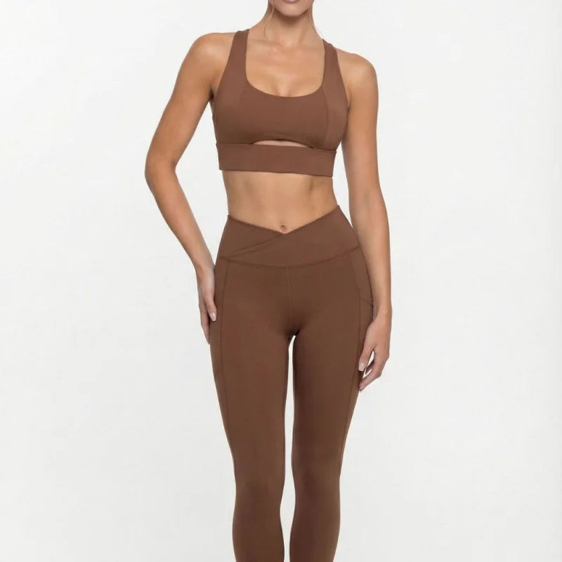 Ensemble yoga legging