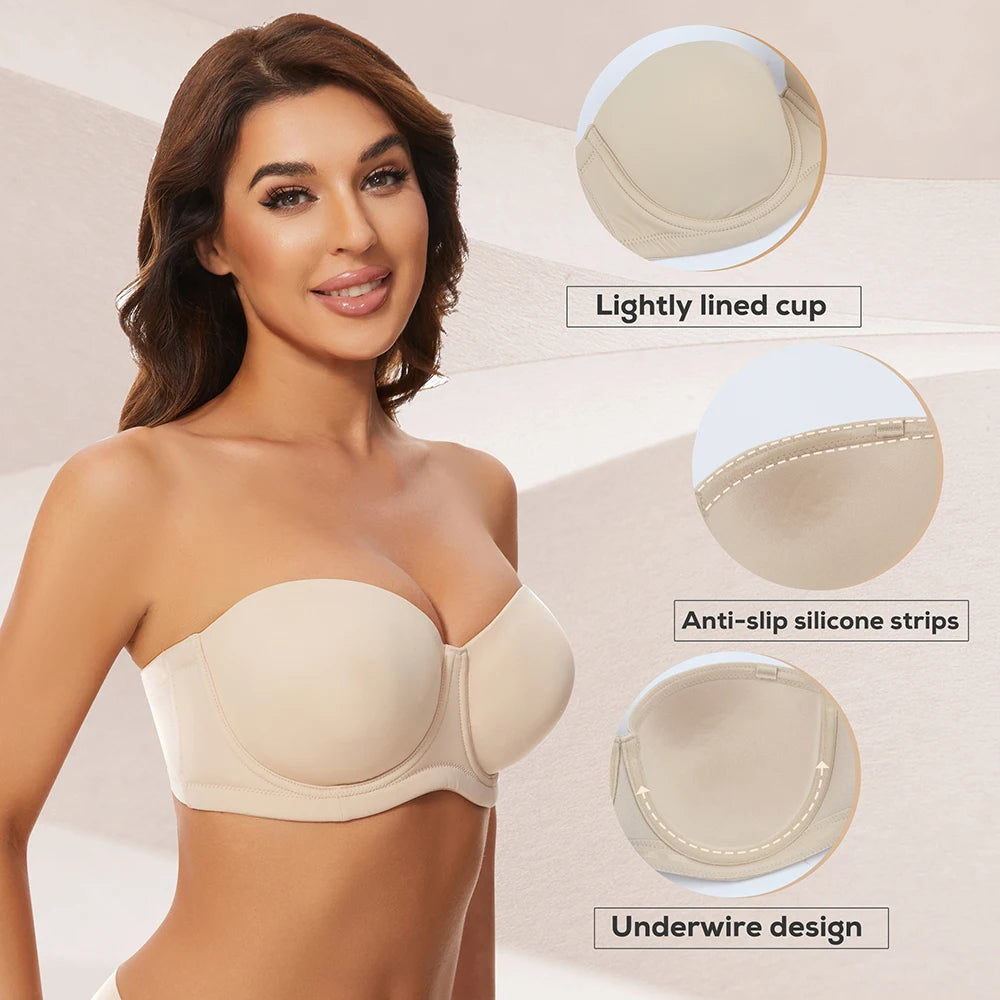 Bandeau push-up XL