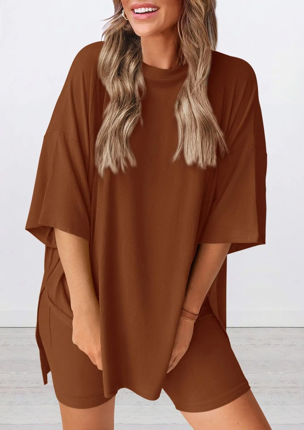 Ensemble loungewear crewneck