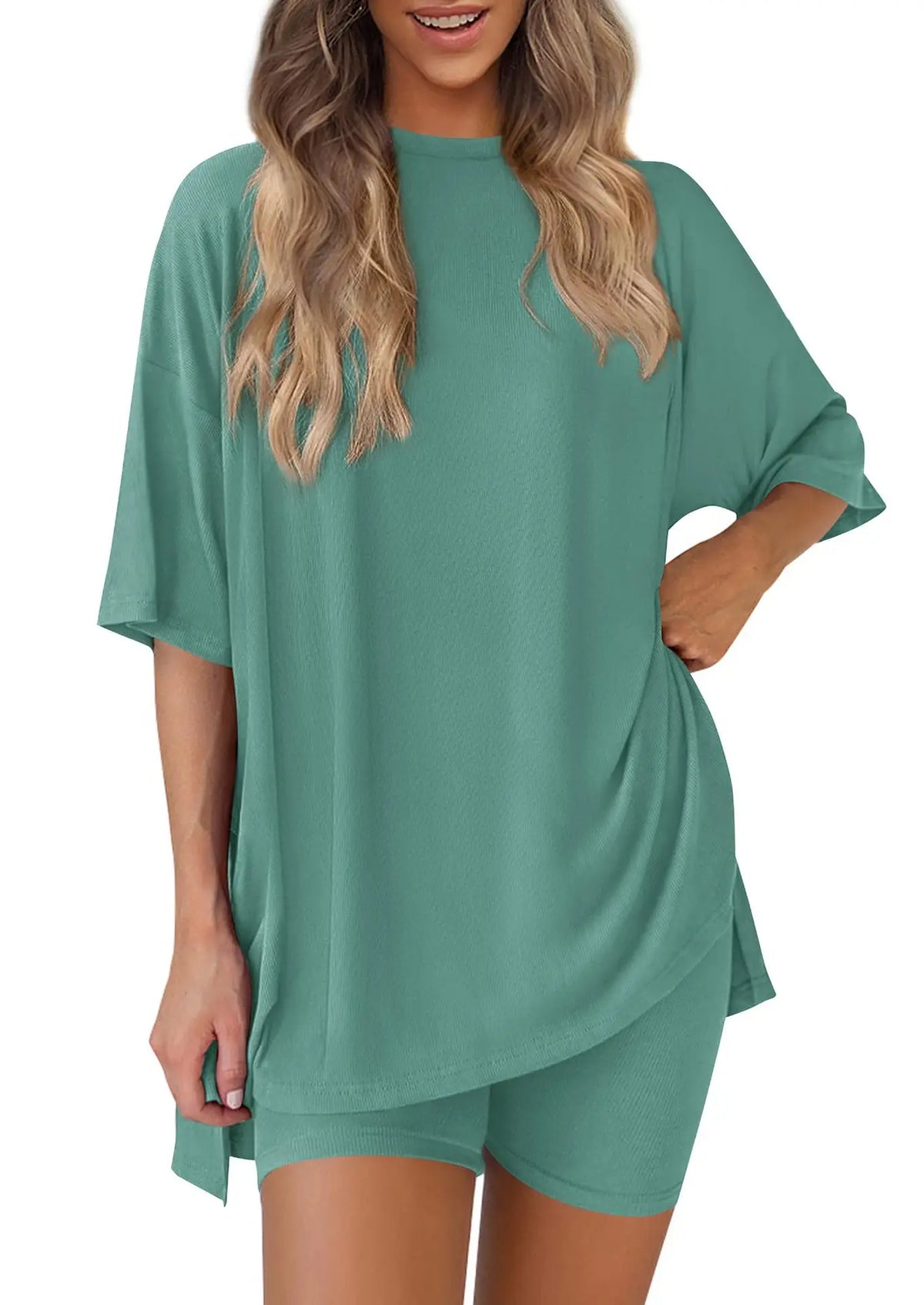 Ensemble loungewear crewneck